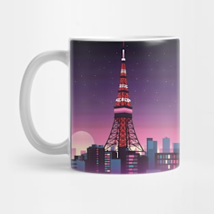 Retro vintage Tokyo aesthetic Mug